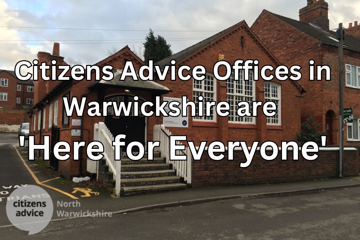 Citizens Advice Offices in Warwickshire are 'Here for Everyone'